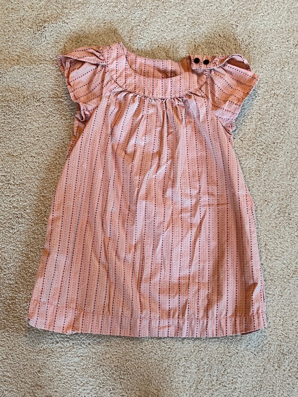 Hanna Andersson Pink Striped Dress